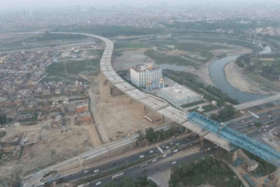 Hindon Elevated Road to be Lit by LED Lamps Soon