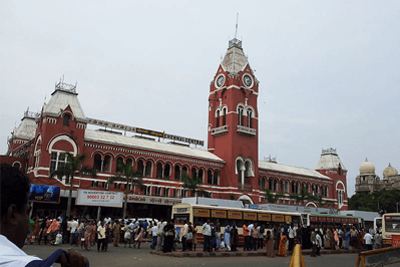 Chennai Central Railway Station Gets Revamped With LED Lighting