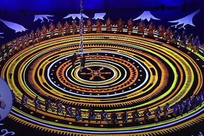 Largest Floor LED Display Makes its Appearance at Universiade Taipei 2017
