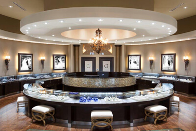 LEDs Behind Enticing Jewellery Stores