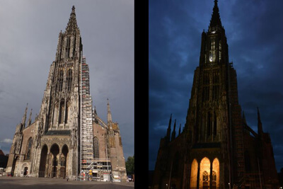 Ulm Minster, One of The Tallest Church in the World Gets LED Lighting