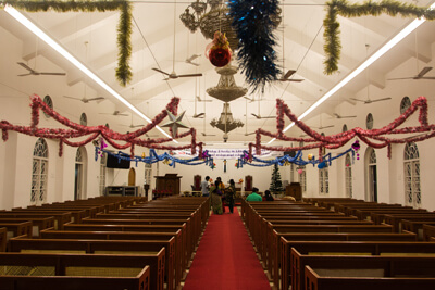 CSI Good Shepherd Church – A ‘Christmas’ Lighting Makeover