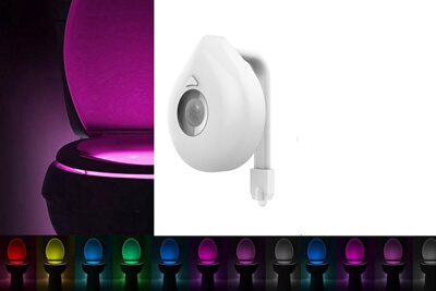 The New Raindrop Shaped LED Toilet Sensor Light is Definitely Here to Stay!