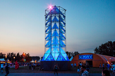 LED-Powered Tower, The Netherlands