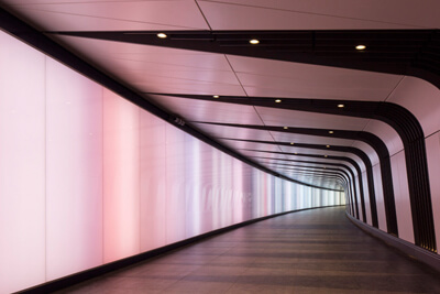 Lightwall Tunnel King’s Cross, London