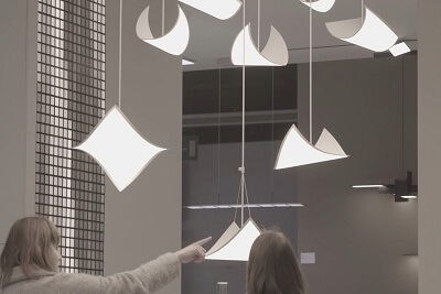 LG Showcases Different Solutions Using OLED Light Panels