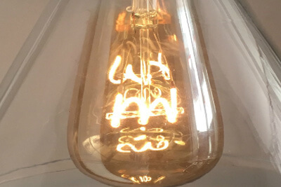 “Flicker-less” Vintage Style LED Bulbs by Burton