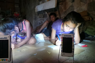Villagers’ Nights in the Philippines Brightened by Solar Powered LEDs