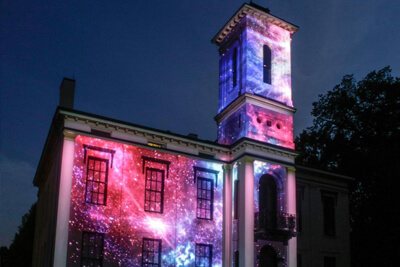 ’Flora Borealis’  Turned  Missouri Botanical Garden Shimmer with LEDs for Summer