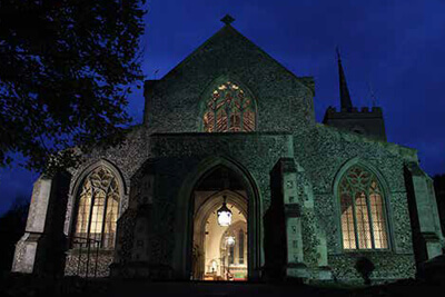 GDS Lighting Brings Back Saxon Church’s Lost Glory