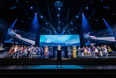 Christ Place Church Gets Illuminated by LED Lighting