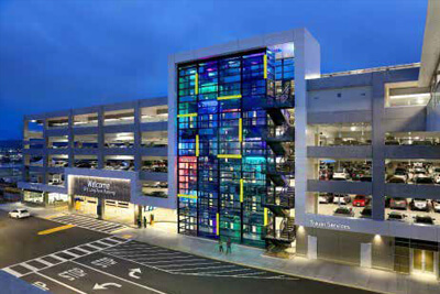 San Francisco International Airport Shimmers with LED Art Installation