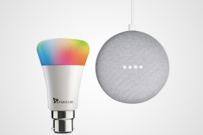 Syska Launches Google Home Mini Combo