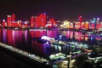 China Lights Up to Commemorate 70th National Day