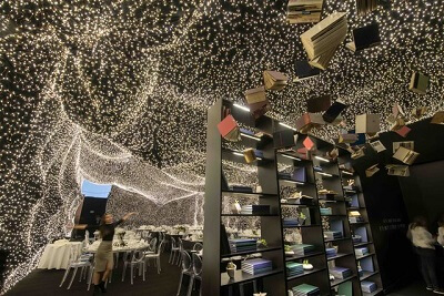 Mexico City’s ‘Interstellar’ Restaurant Turns Starry with 2,50,000 LED Lights