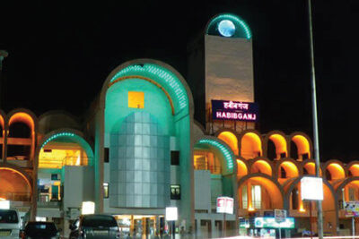Indian Railways to Inaugurate Habibganj Station and Pod Hotel LED Lighting