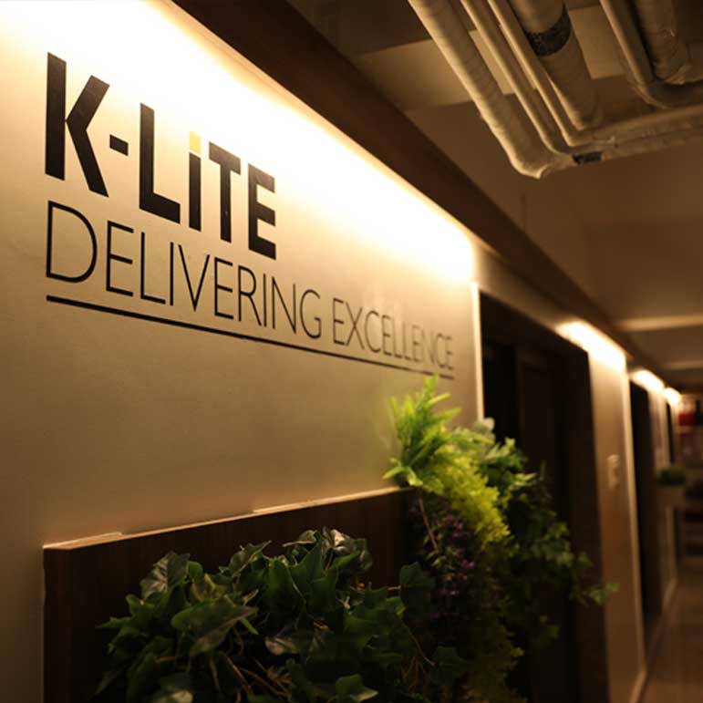 K-Lite Action Centre: Embodying the brand in its workspace